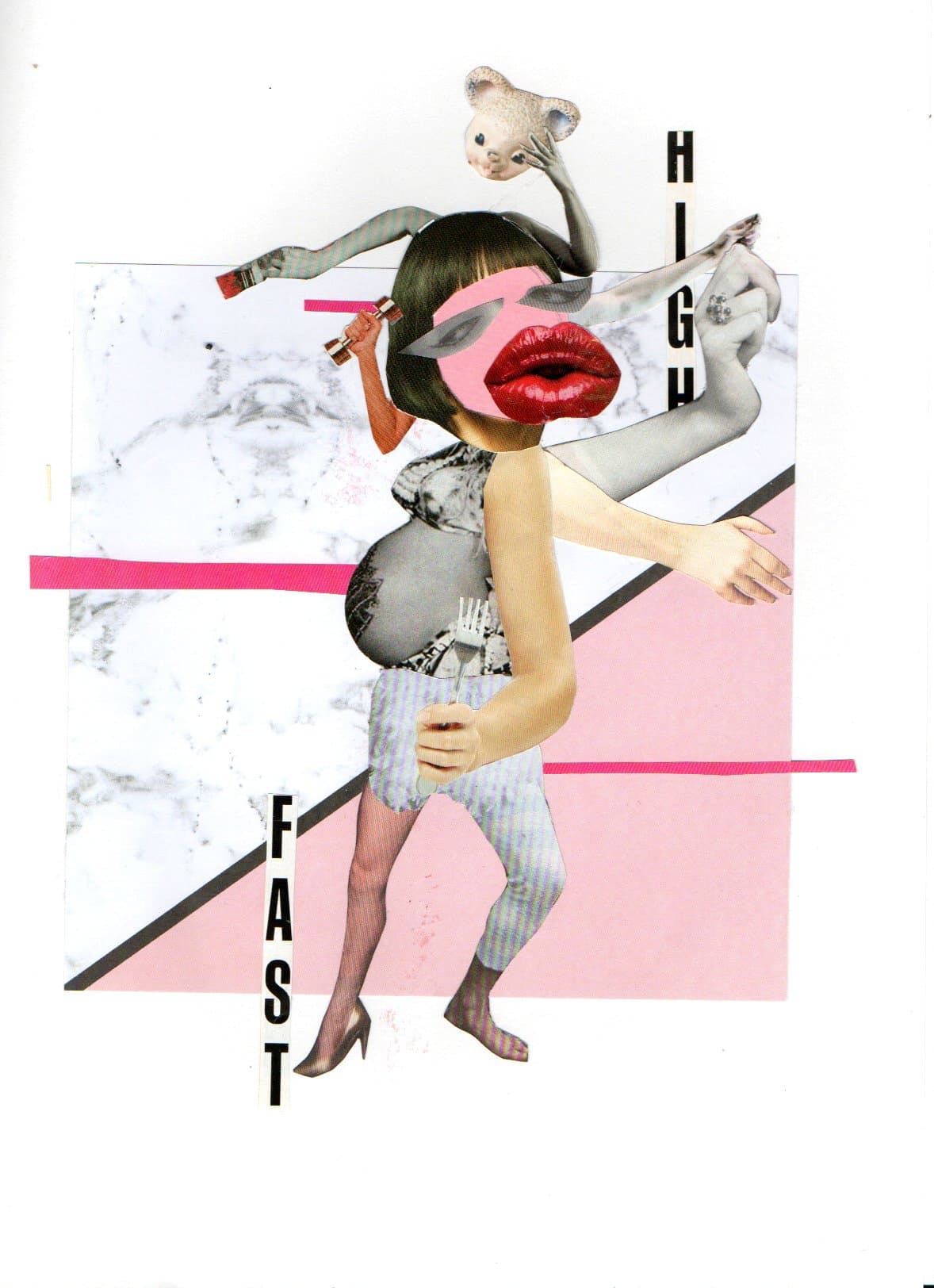 Rocio — the person behind Pegados Collage Studio