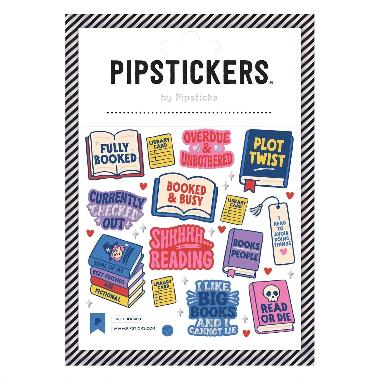Fully Booked Stickers