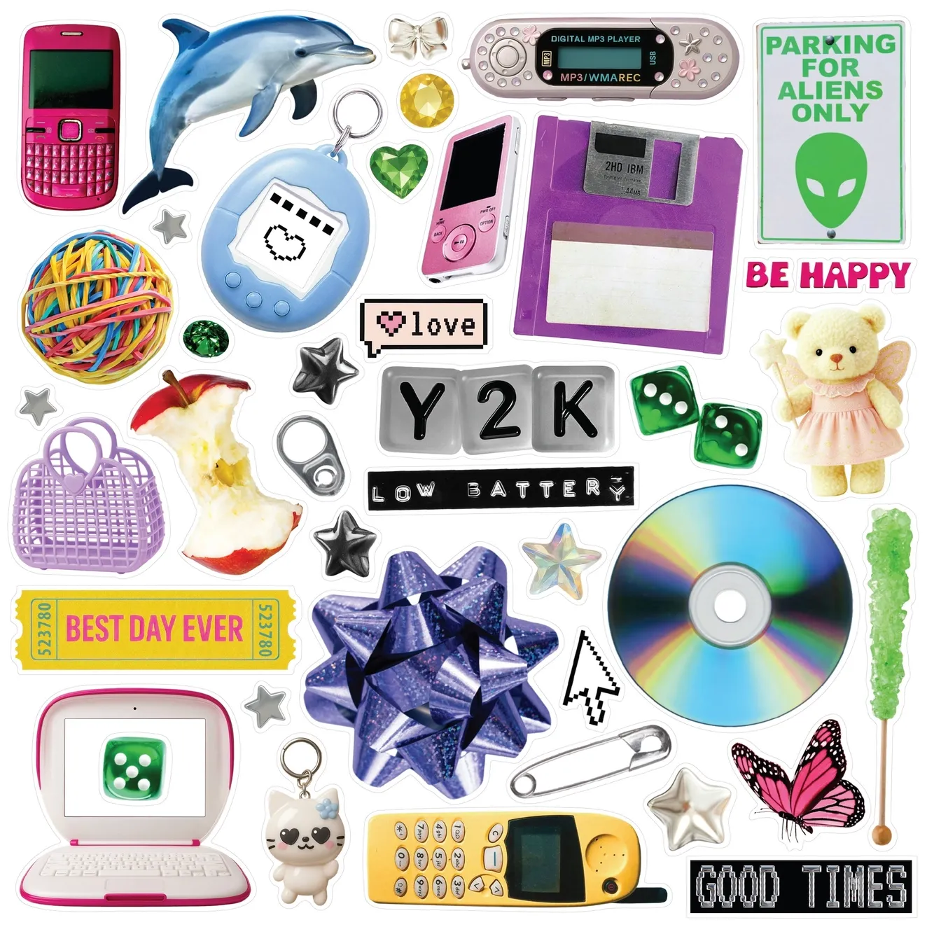 Y2K Real Life Stickers