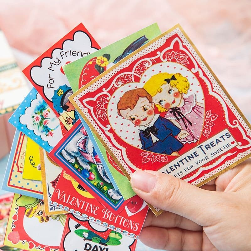 Junk Journal Vintage Stickers, Showa Style